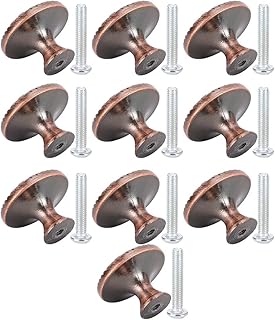 Puxadores de armário, puxadores redondos Puxadores de maçanetas Hardware de móveis Puxadores de armário elegantes, para armário de armário Gaveta de armário