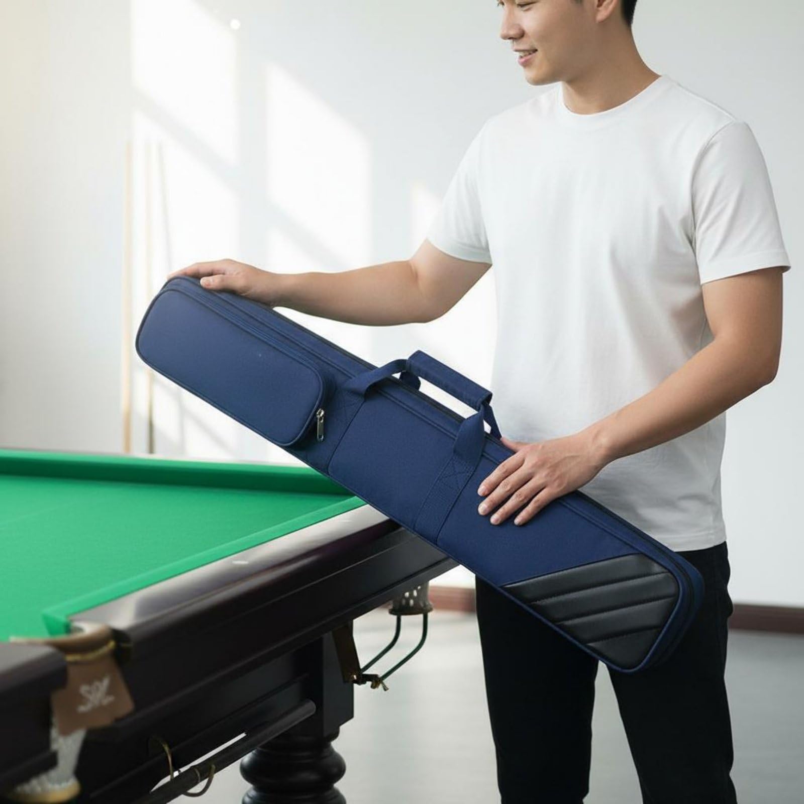 Gralara Porta Stecca con Tracolla Imbottita Attrezzatura Sportiva Trasportabile a Mano per Tornei