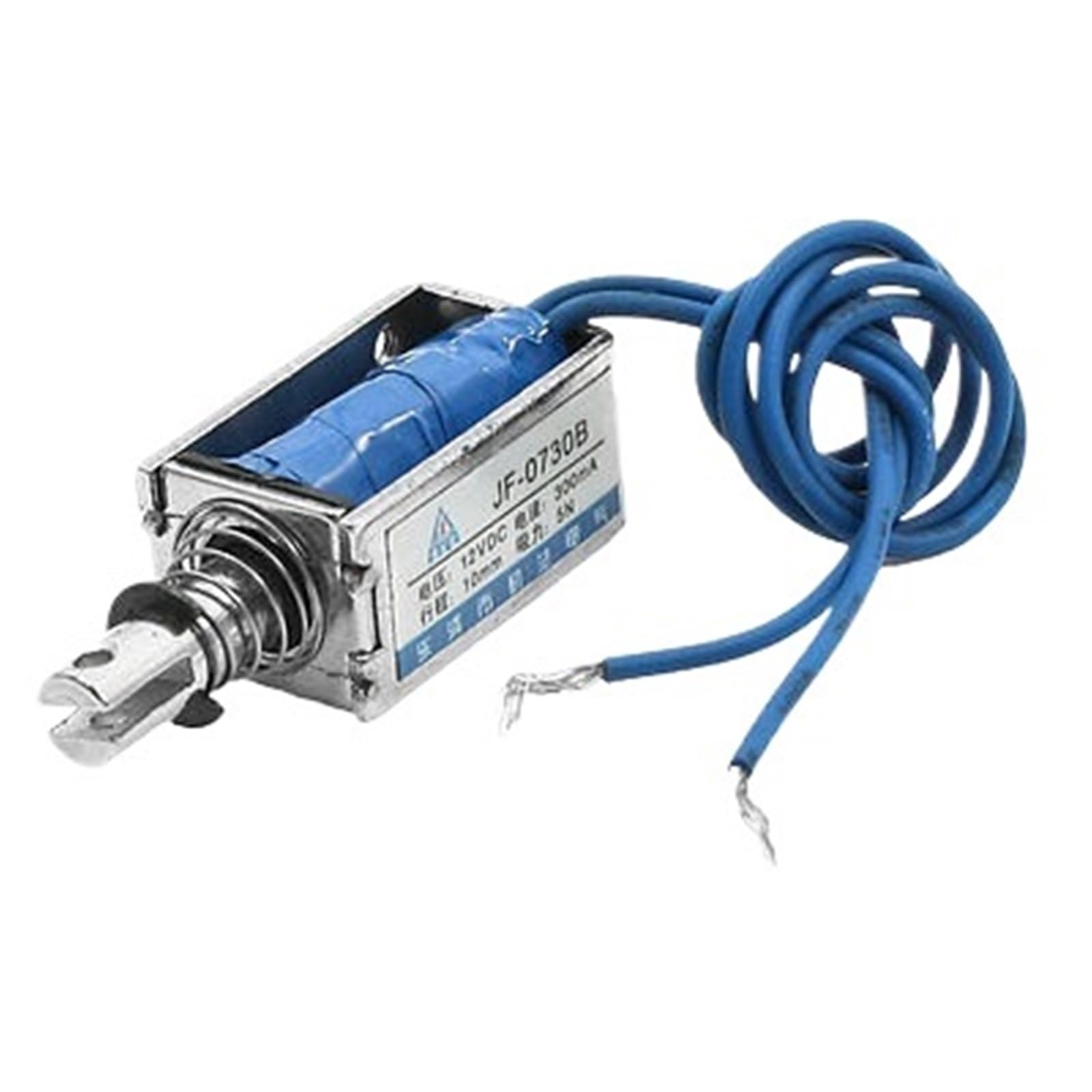 JF-0730B DC 12V/DC24V 300mAh (DC12V) Elektromagnes elektromagnetyczny z otwartą ramą