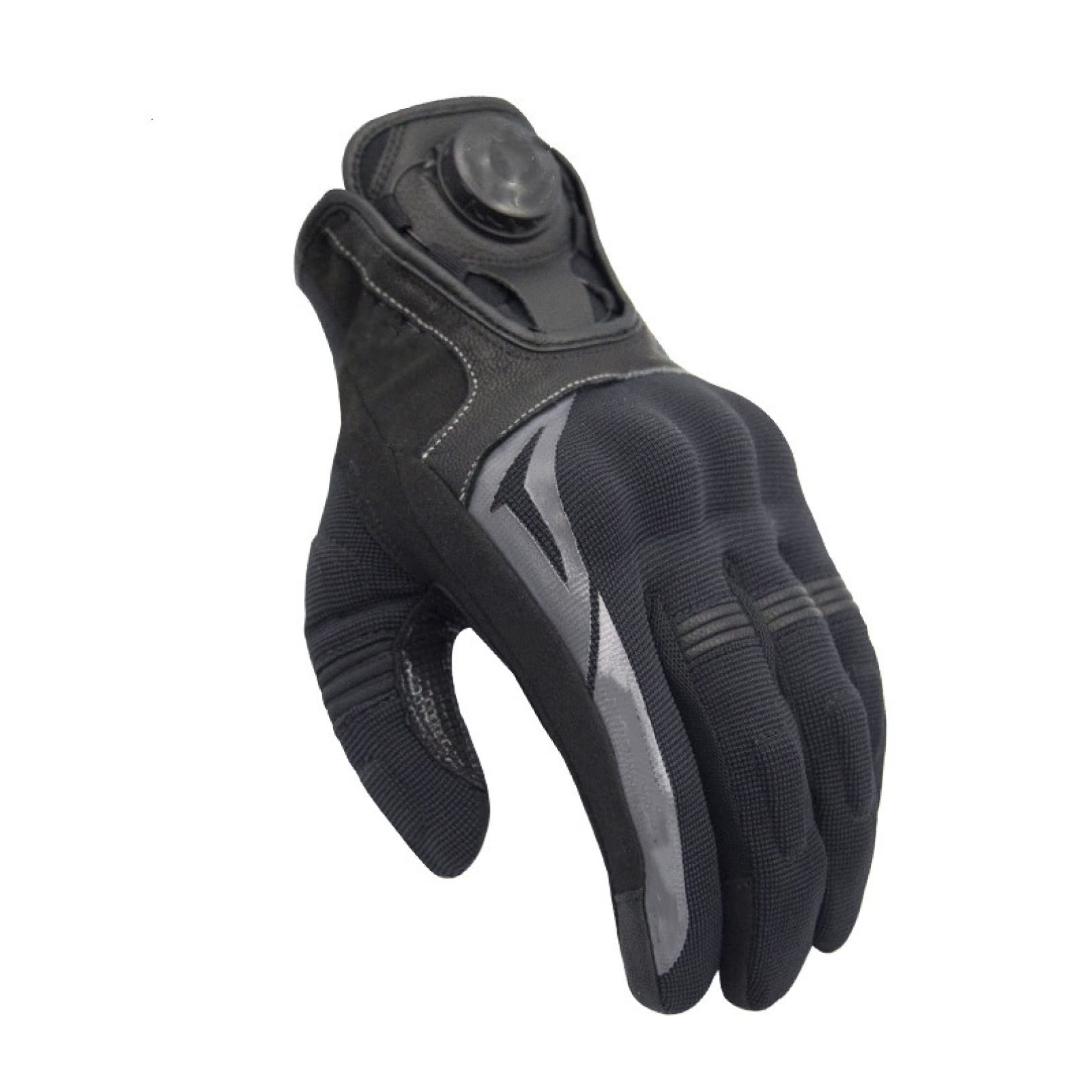 Guanti da motociclettaGuanti da equitazione estivi per buchi d'aria maschili Touch Screen pulsante rotativo Rider Guanti protettivi femminili
