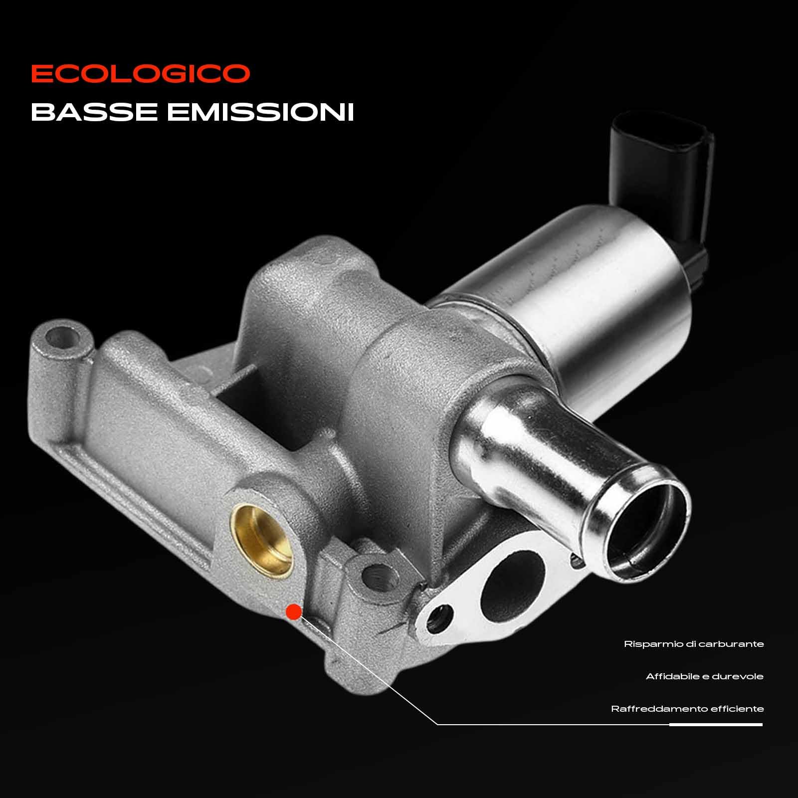 Frankberg Valvola EGR per il ricircolo dei gas di scarico 5851057 | Compatibile con Astra Klasseic A04, Corsa D S07, Combo Tour, Astra G Klasseic Caravan F35, Corsa C Kasten/Hatchback X01