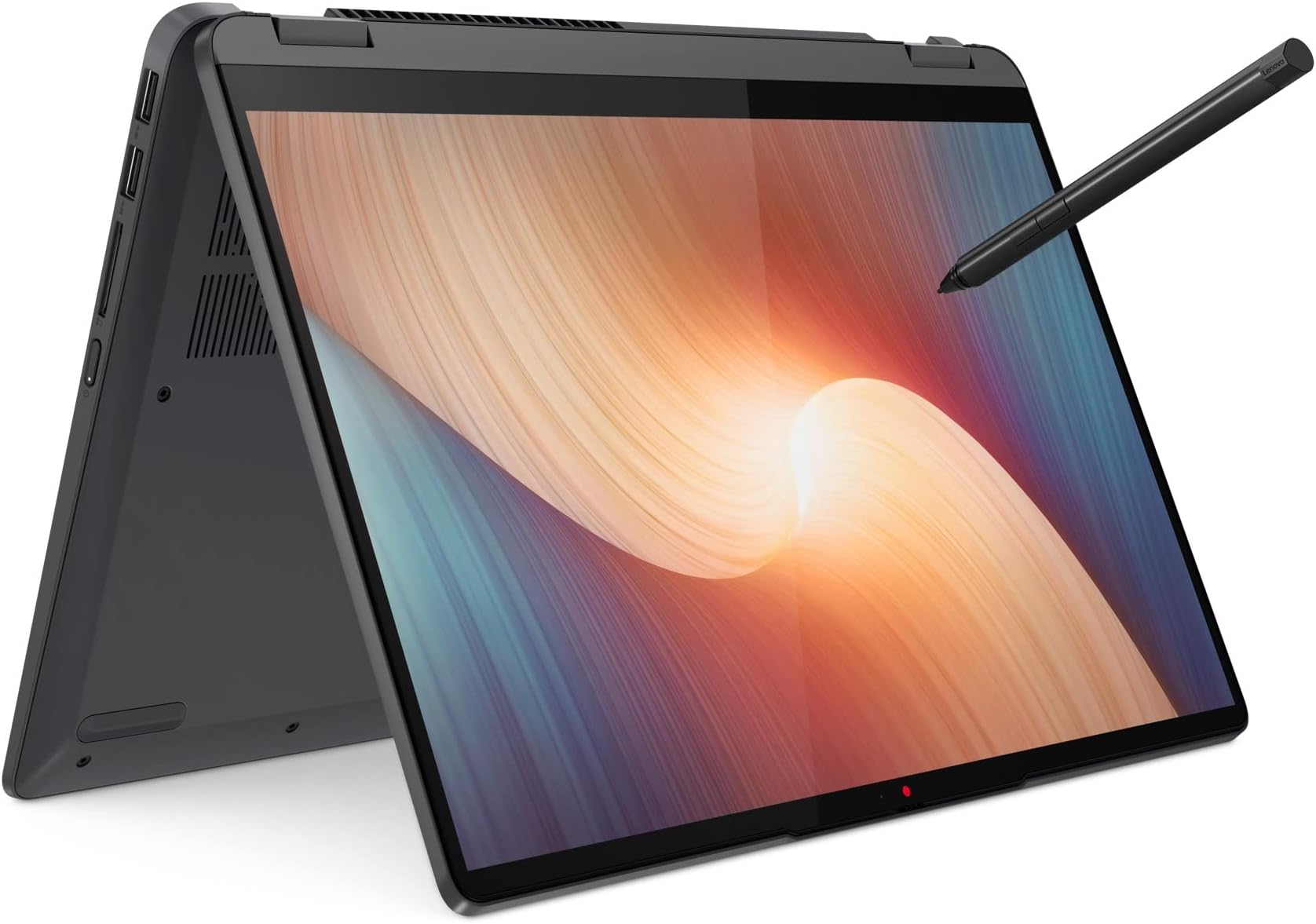 (Refurbished) Lenovo IdeaPad Flex 5 Ryzen 5 5500U 14" (35.56cm) FHD+ IPS 2-in-1 Laptop (16GB/512GB SSD/Win 11/Office 2021/Backlit KB/Fingerprint/FHD Camera/Alexa/3 Month Game Pass/Storm Grey/1.55Kg), 82R9008FIN