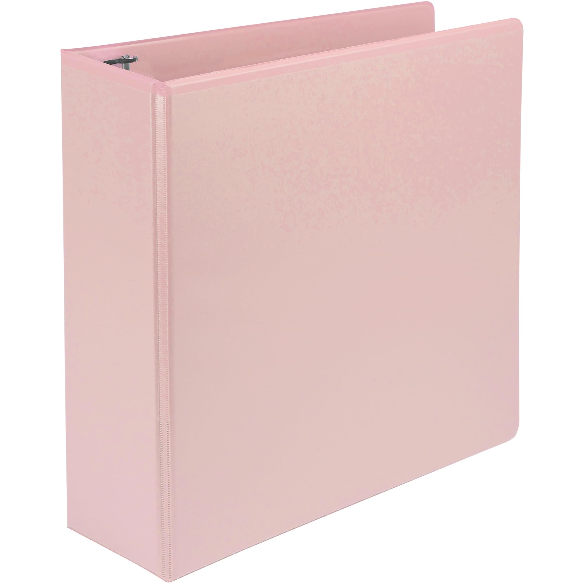 Samsill Plant-Based 3 Inch Durable D-Ring, View Binder, Eco-Friendly, USDA Certified Biobased, Single, Rose