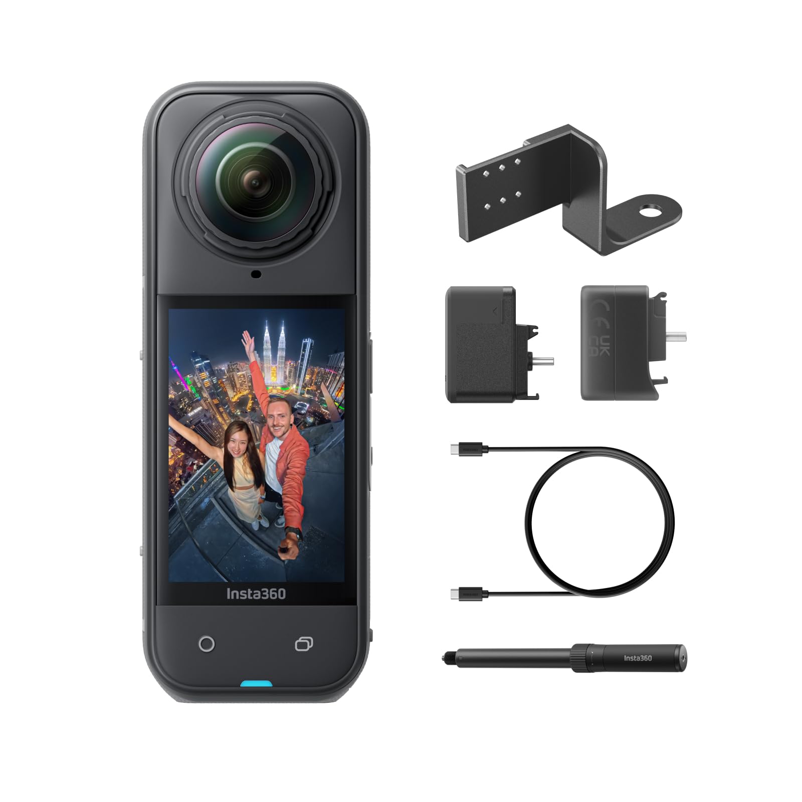 Insta360 X5 Pack Creator - Camera Impermeabile 8K 360º, Perf