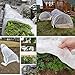 Gardaner Plant Covers Freeze Protection 0.9oz 10ft x 30ft Rectangle for Season Extension with 6pcs Staple Stakes