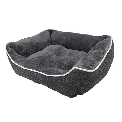 Nobby 60856 Komfortbett eckig Classic "ARNO", grau