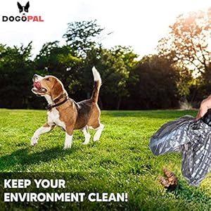 Refill Bags for Pooper Scooper – suitable for Medium, Large and 360 Scoopers (6 rolls of Poop Bags for DOGOPAL Pooper Scooper)