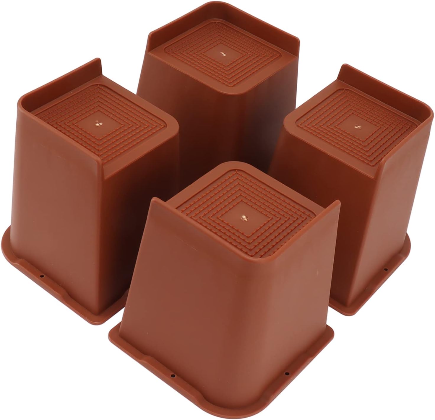 Hilitand Heavy Duty Bed Chair Riser, ABS Material, 6in Height Lift for Bed Chairs, Supports Stability and Ergonomics for Seniors and Patients