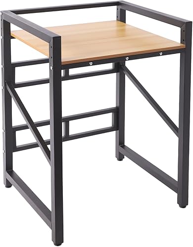 Vista 7 de Estante apilable para lavadora y secadora, estante de lavadora sobre los estantes de lavadora y secadora, estante organizador de almacenamiento