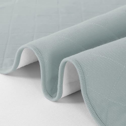 Miniatura 10 de Almohadilla impermeable para bebé, lavable, 36 x 18 pulgadas, antideslizante, protector a prueba de agua para cuna de bebémoisés, almohadilla de