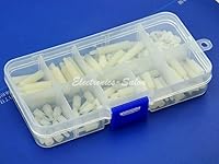 Vista 3 de Kit variado de espaciadores hexagonales M-F M2.5, tornillos y tuercas de nailon para Raspberry-Pi, Standoff