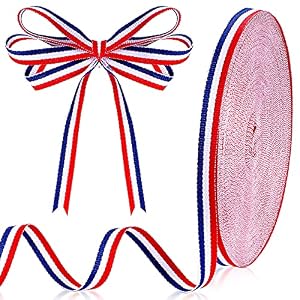 Willbond 45,7 m Rot-Weiß-Blau Ripsband