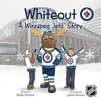 Paperback Whiteout A Winnipeg Jets Story Book