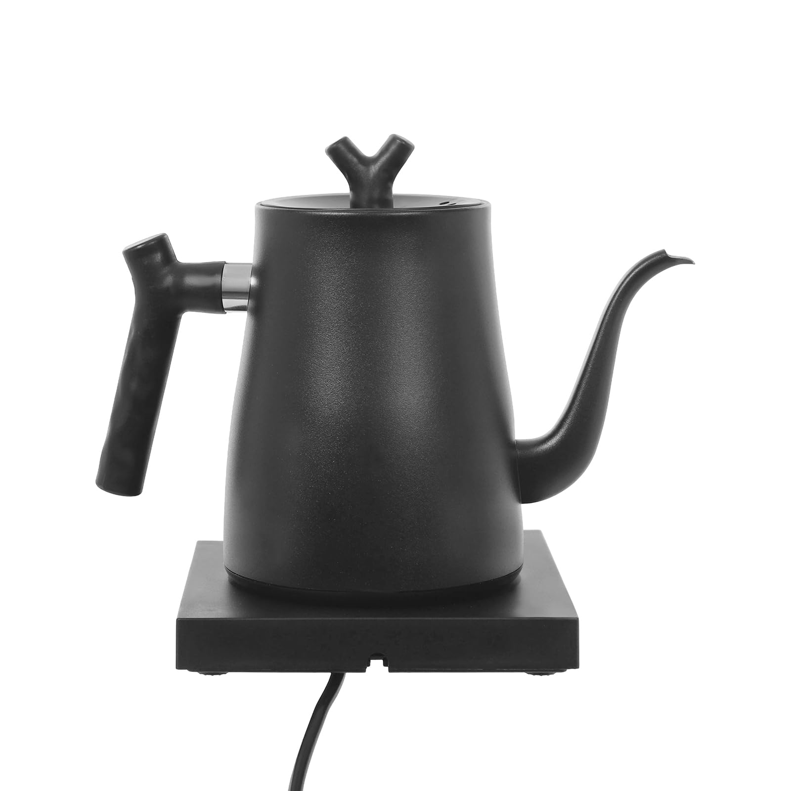 Bollitore elettrico in acciaio inox, 1000 W, 1 l, riscaldamento rapido, protezione contro il surriscaldamento, funzione di archiviazione di 3 minuti, progettato per tè, caffè, alimenti per bambini