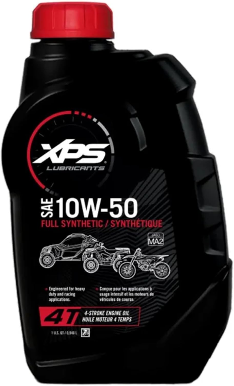 Can-Am OEM XPS 4-Stroke 10W-50 Synthetic Oil 1 Quart, 779234, 9779234