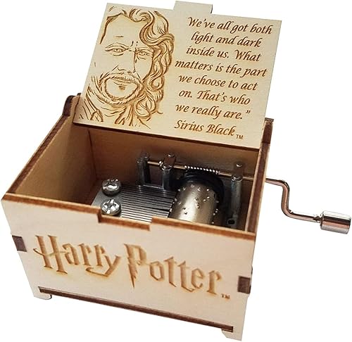 Miniatura 1 de TheLaser'sEdge, Mini caja de música de Harry Potter con películas con tema de Hedwig, regalos para mujeres, hombres, cumpleaños, Navidad, Día de la