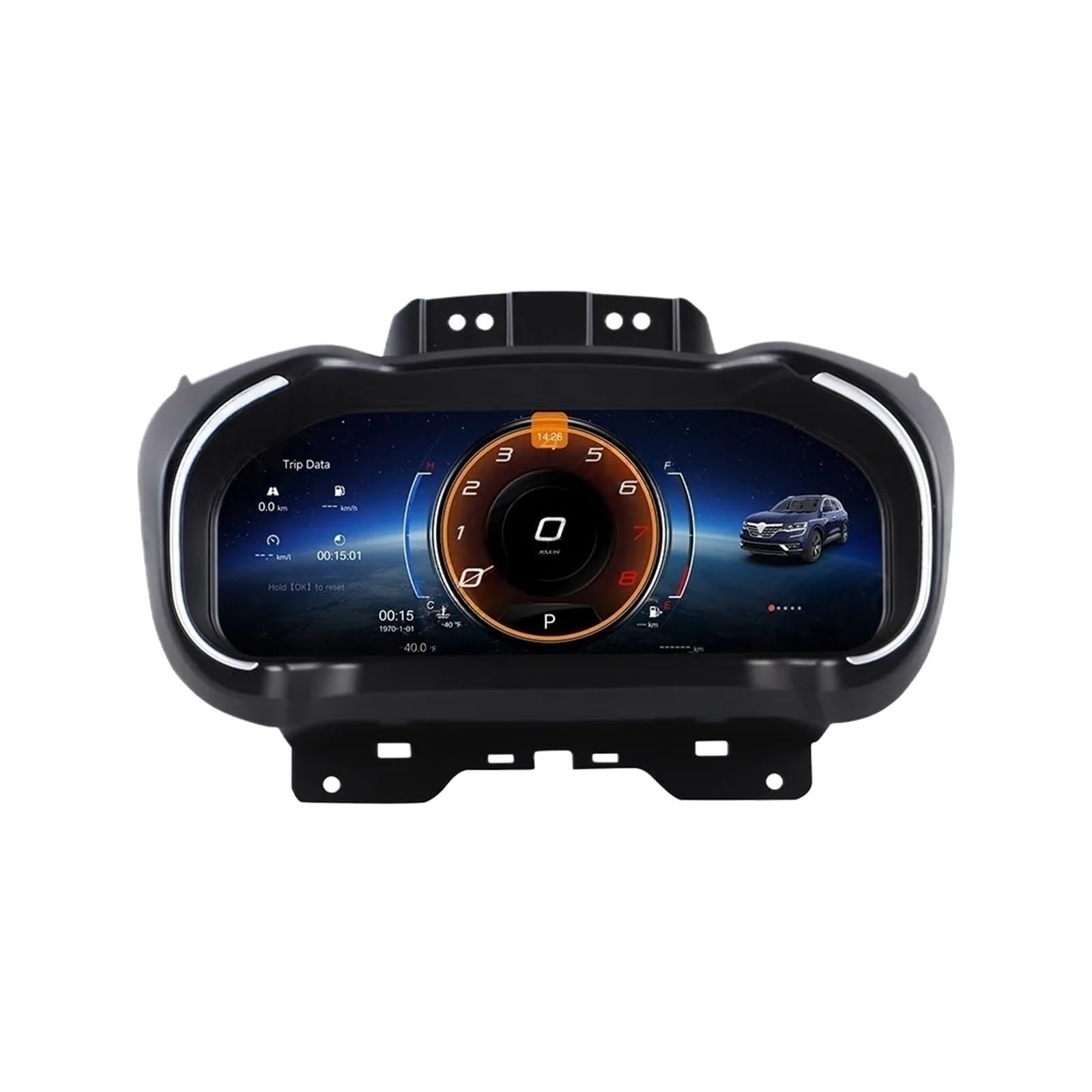 Grupo digital de 12,3 pulgadas y cabina virtual para Renault Koleos 2016-2019 7