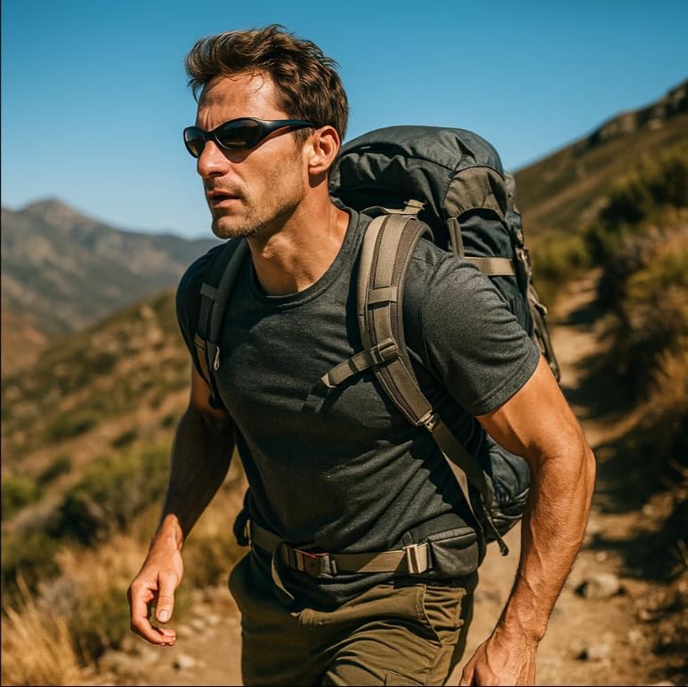 ICARA 3 Pack Sport Polarized Sunglasses for Men and Women All Day Comfort UV400 Protection for Cycling Fishing Driving - Image 7