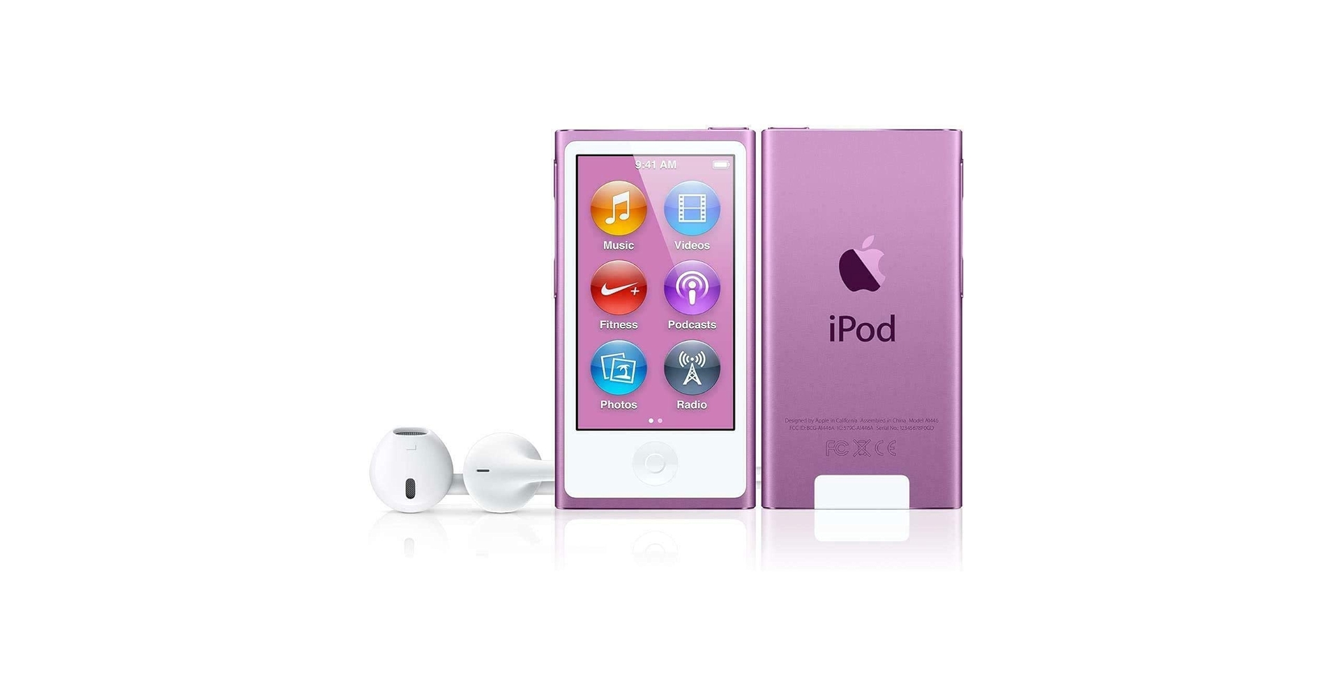 Amazon.com: Apple iPod Nano 16GB 紫色(第7 代)(翻新) : 電子