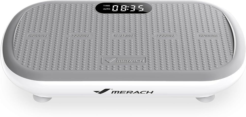 MERACH 4D Whole-Body Workout Vibrating Platform Exercise Machine