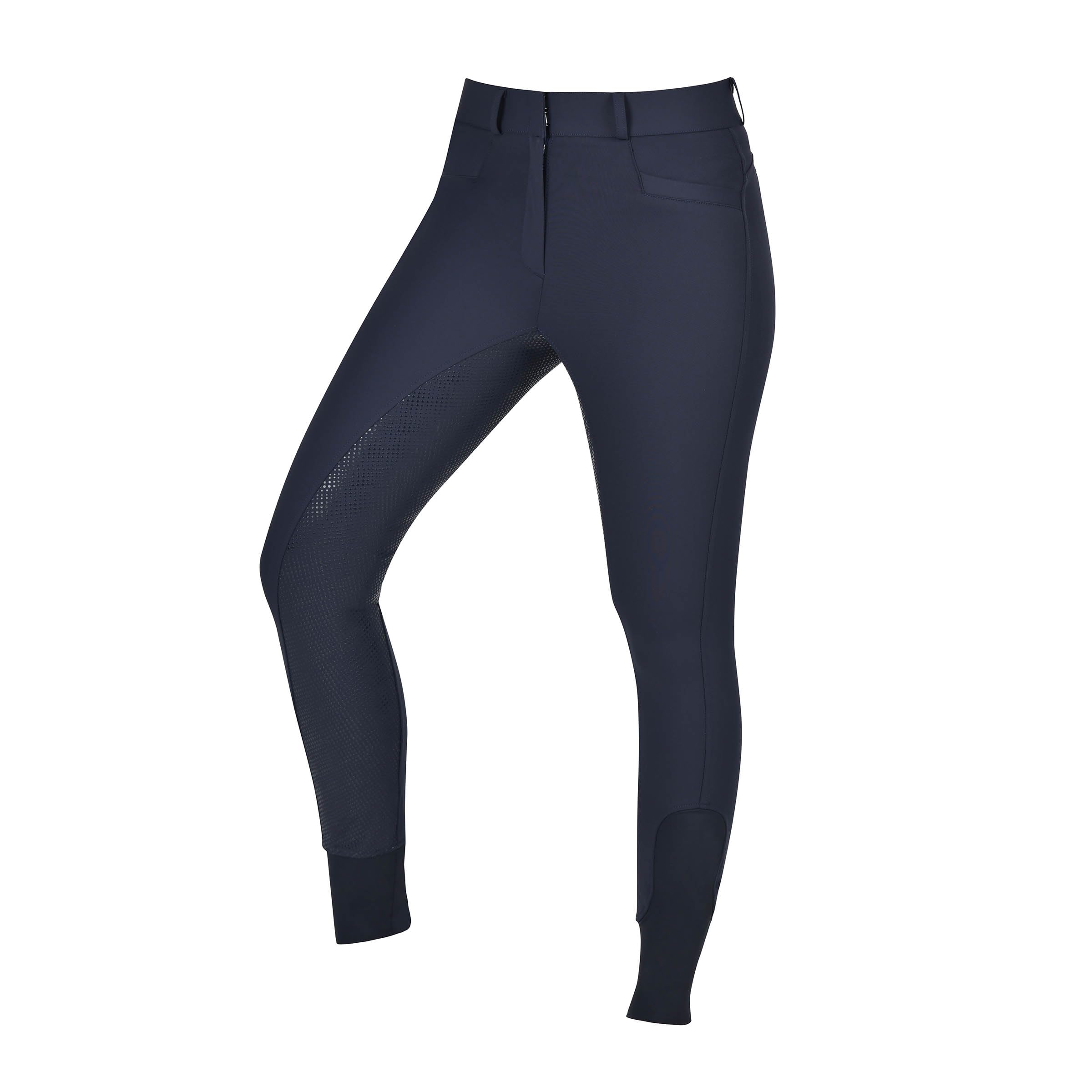 WeatherBeeta Duet Full Seat Breeches, Ink Navy, Ladies 10/28"
