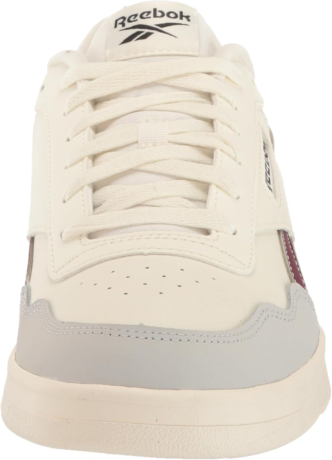 Reebok Unisex Court Advance Sneaker, Chalk/Black/Maroon, 11 US Men - Image 2