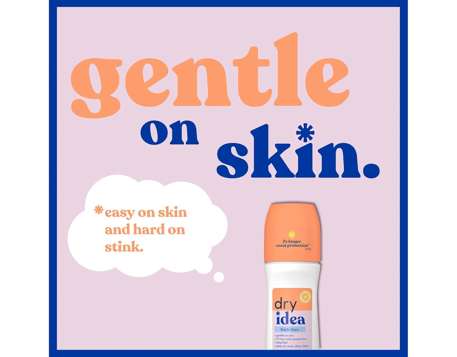 Dry Idea Fresh Linen Roll-On Antiperspirant Deodorant Fresh Linen 3.25 Ounce (Pack of 4) - Image 8