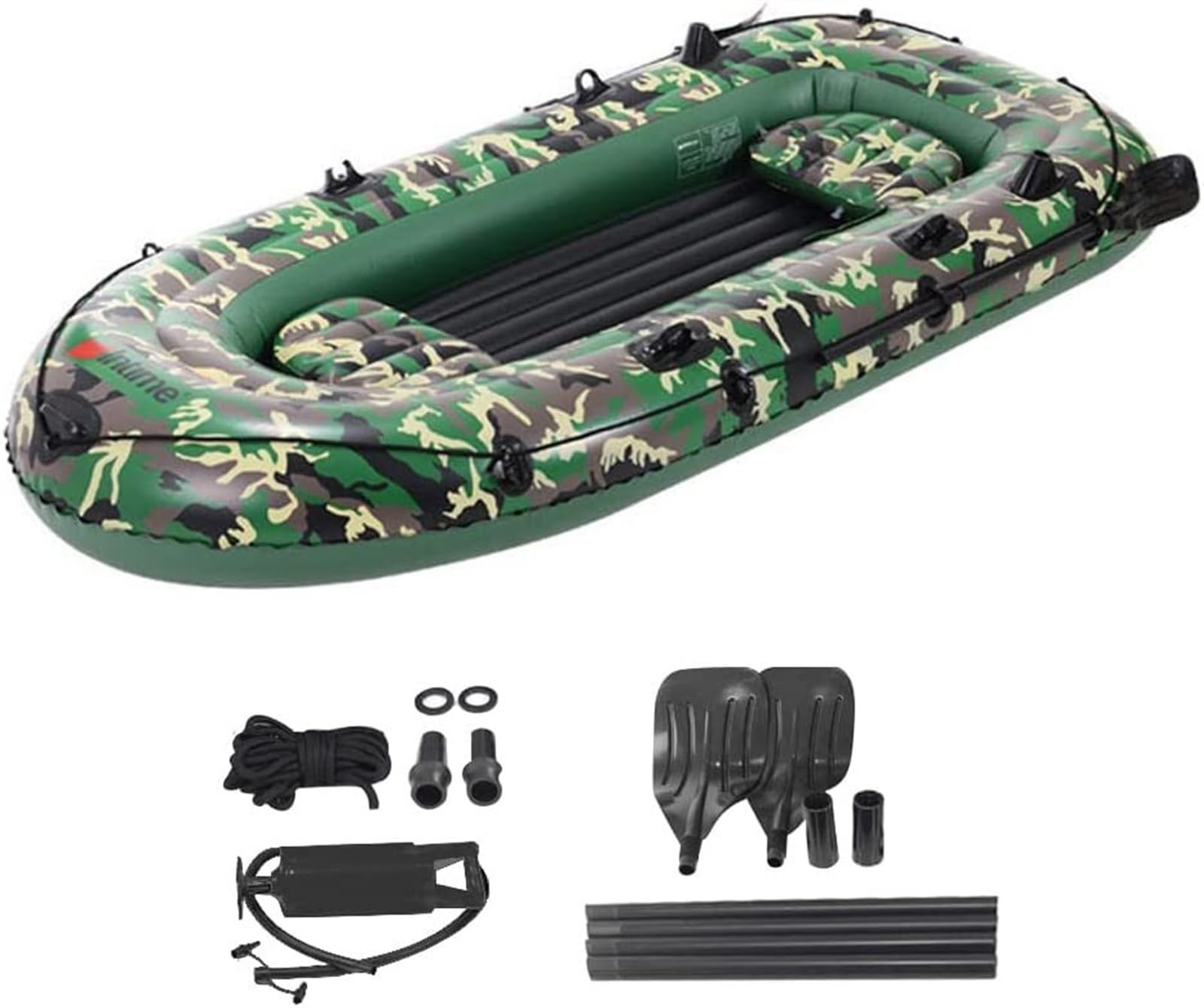 Bateau pneumatique de pêche 275cm kayak dériveur avec pagaies