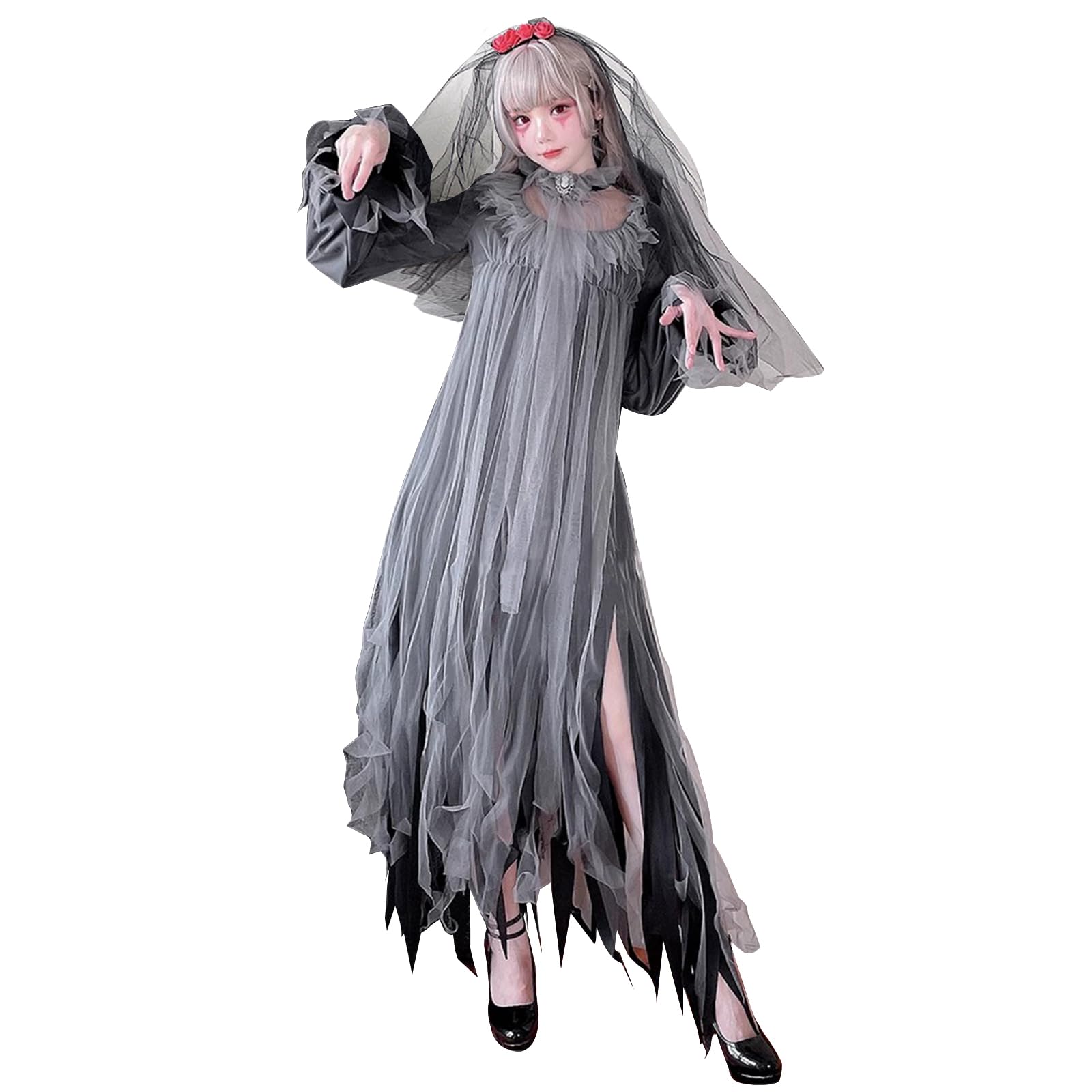 吸血鬼 ドラキュラの花嫁 魔女巫女 コスプレ ハロウィン イベント　L129＃ 2305902711.png?1719617839