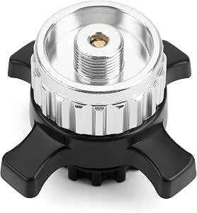 Onlyfire - Adaptateur Cartouche Gaz Pour Réchaud Camping - Convertisseur Baïonnette Vers Fileté 7/16 - Compatible Easy-Click/CV