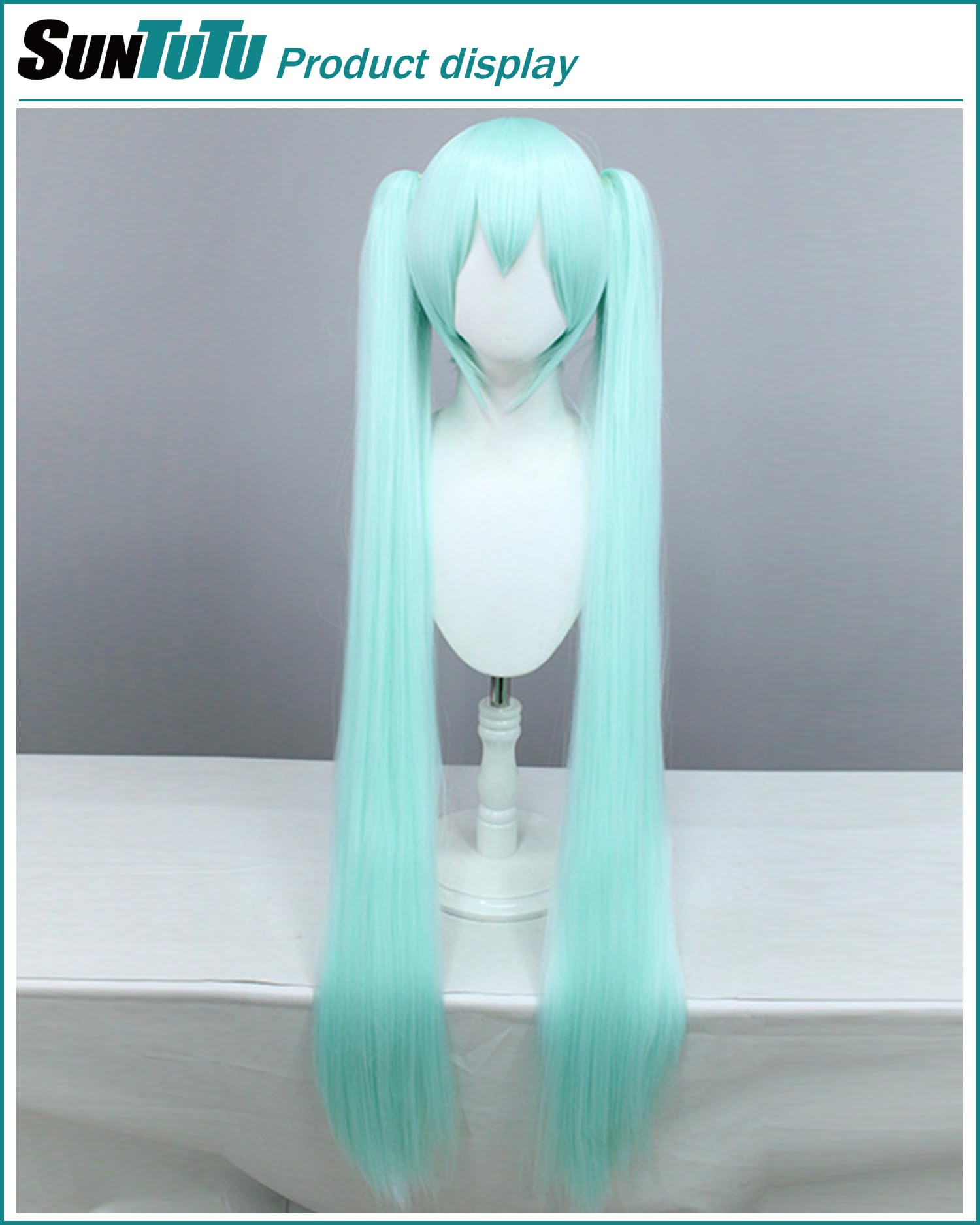 Amazon.co.jp: 初音ミク ウィッグ Hatsune Miku ツインテール ミク