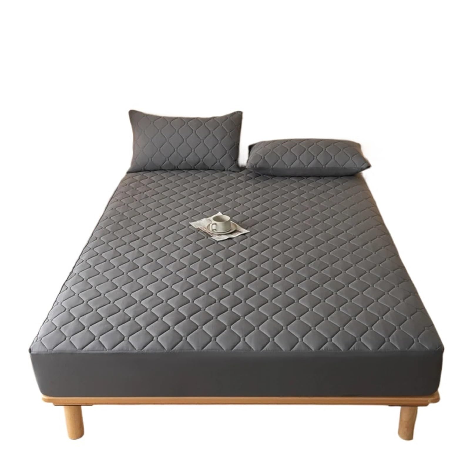 Protège-matelas imperméable et épais antidérapant pour lit 200x220 cm