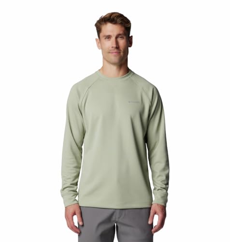 Columbia Men's Black Mesa Waffle Knit Crew Ii