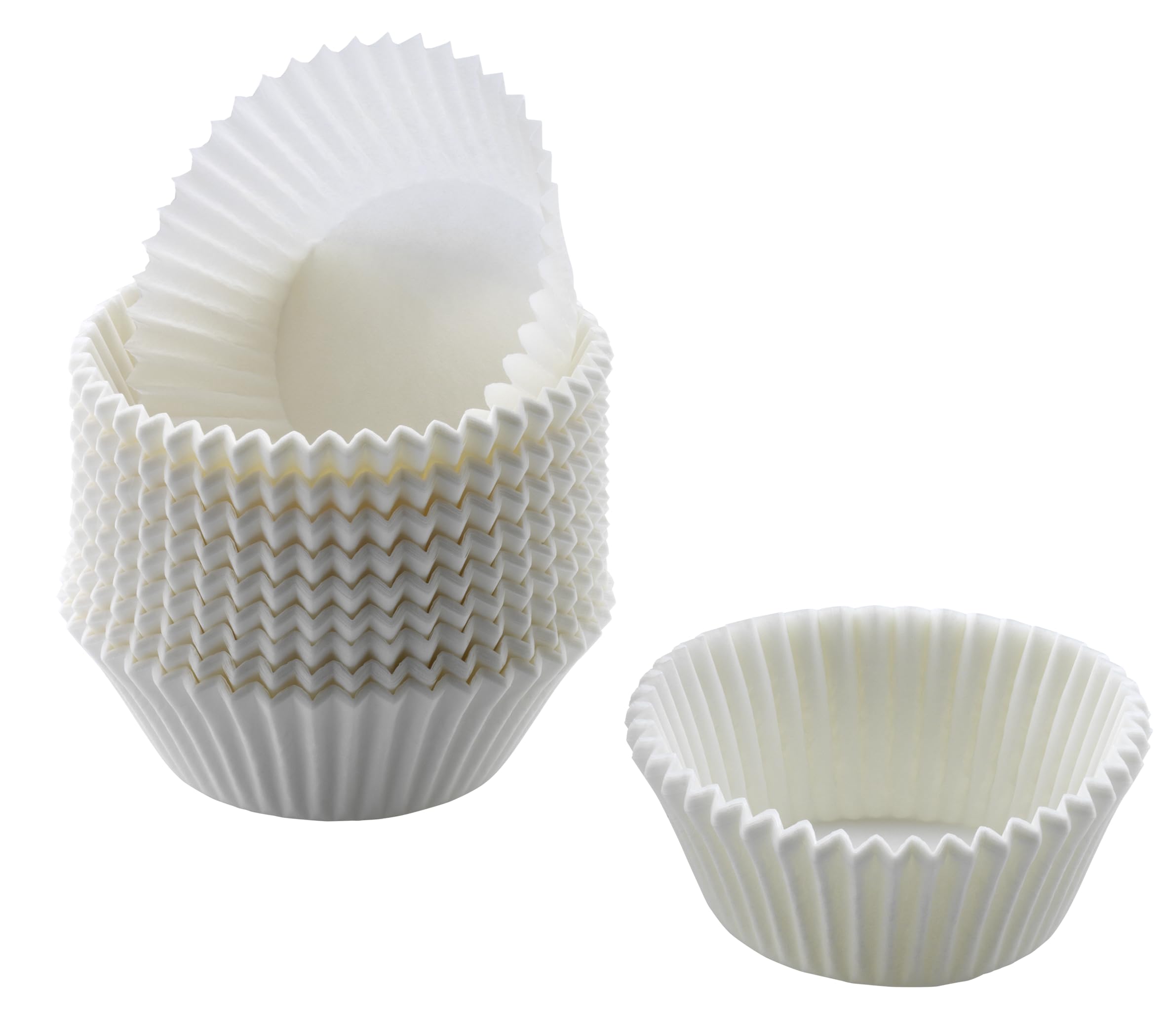 Kaiser Muffin Paper Bun Cases , White,10 x 8 x 8 cm