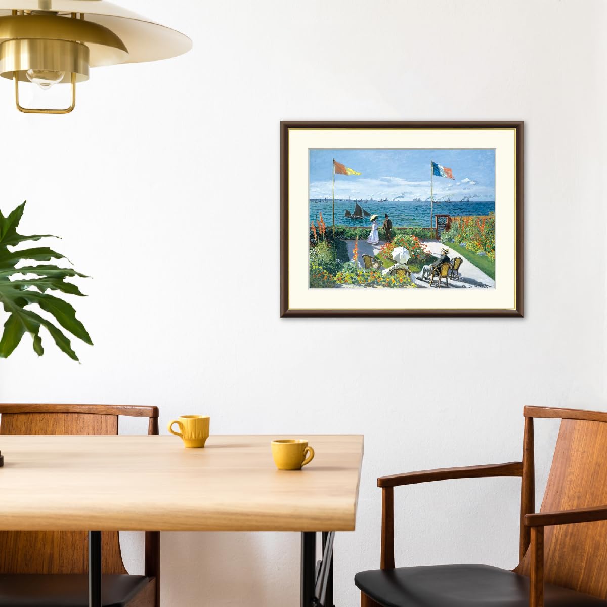 Amazon.co.jp: クロード・モネ 絵画 J1-023 額入り 世界の名画