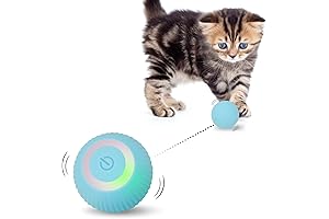 Interactive Spin Ball: Automatic 360° Self-Rotating Pet Toy