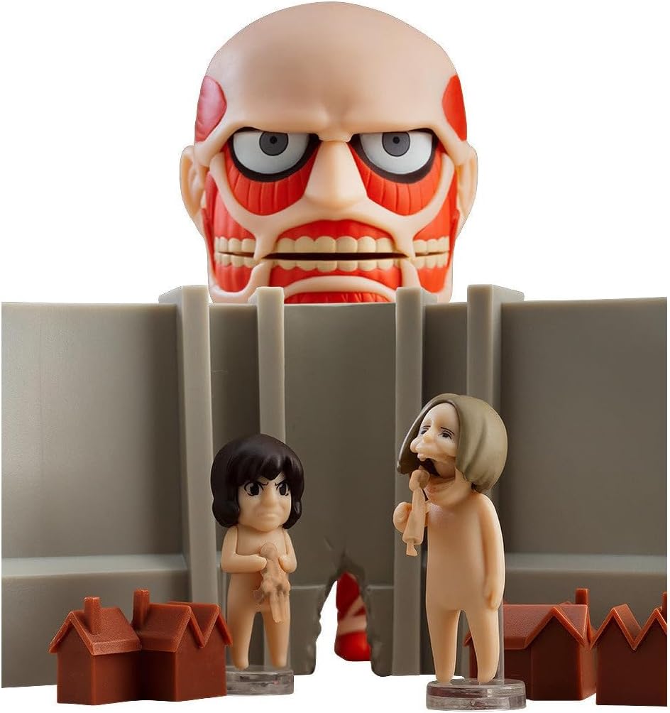 GOOD SMILE COMPANY Attack on Titan: Colossal Titan Nendoroid Action Figure Renewal Set