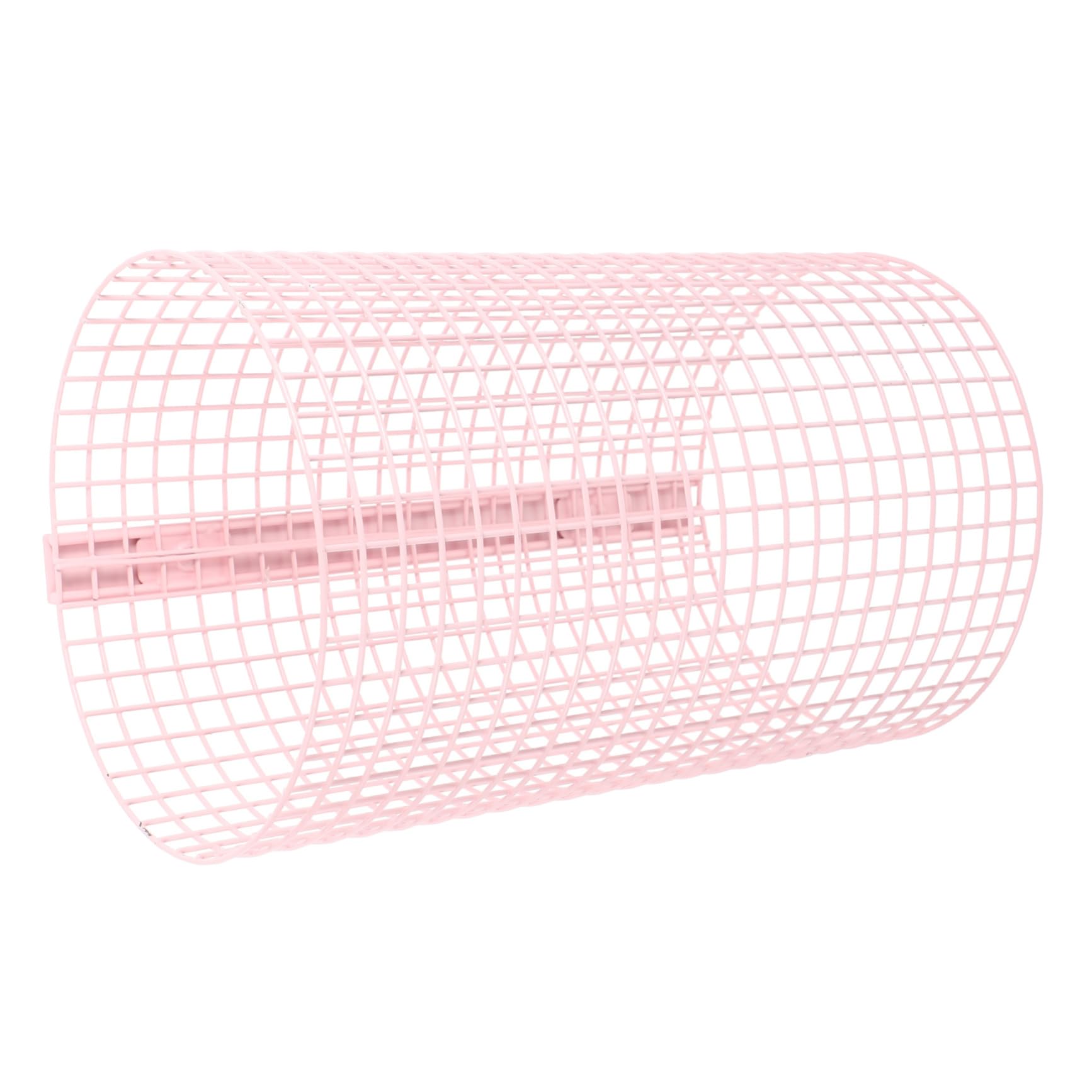Rosa Runder Hamstertunnel aus Eisen für Spiel und Käfig