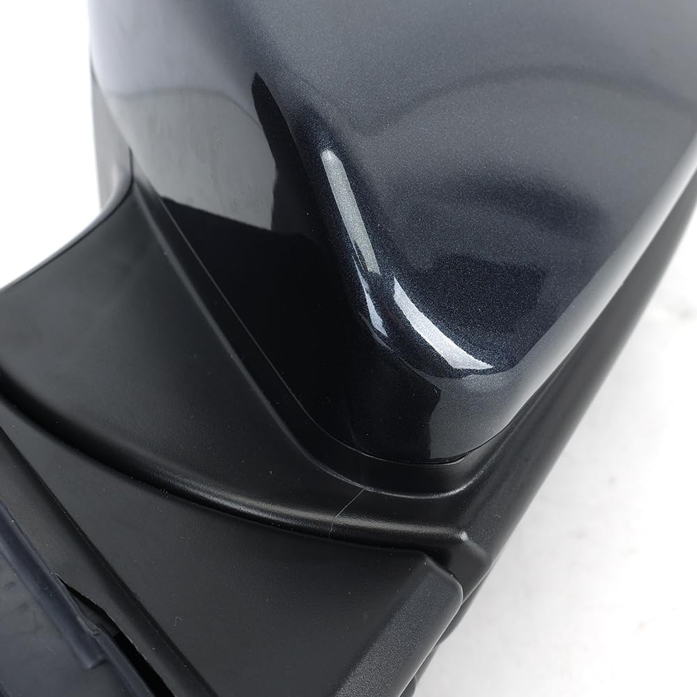 Left Cosmic Blue Metallic B607M Side Mirror Assembly For Honda Civic 2016 2017 2018 2019 2020 2021 Manual Fold 3 Pins Driver Side