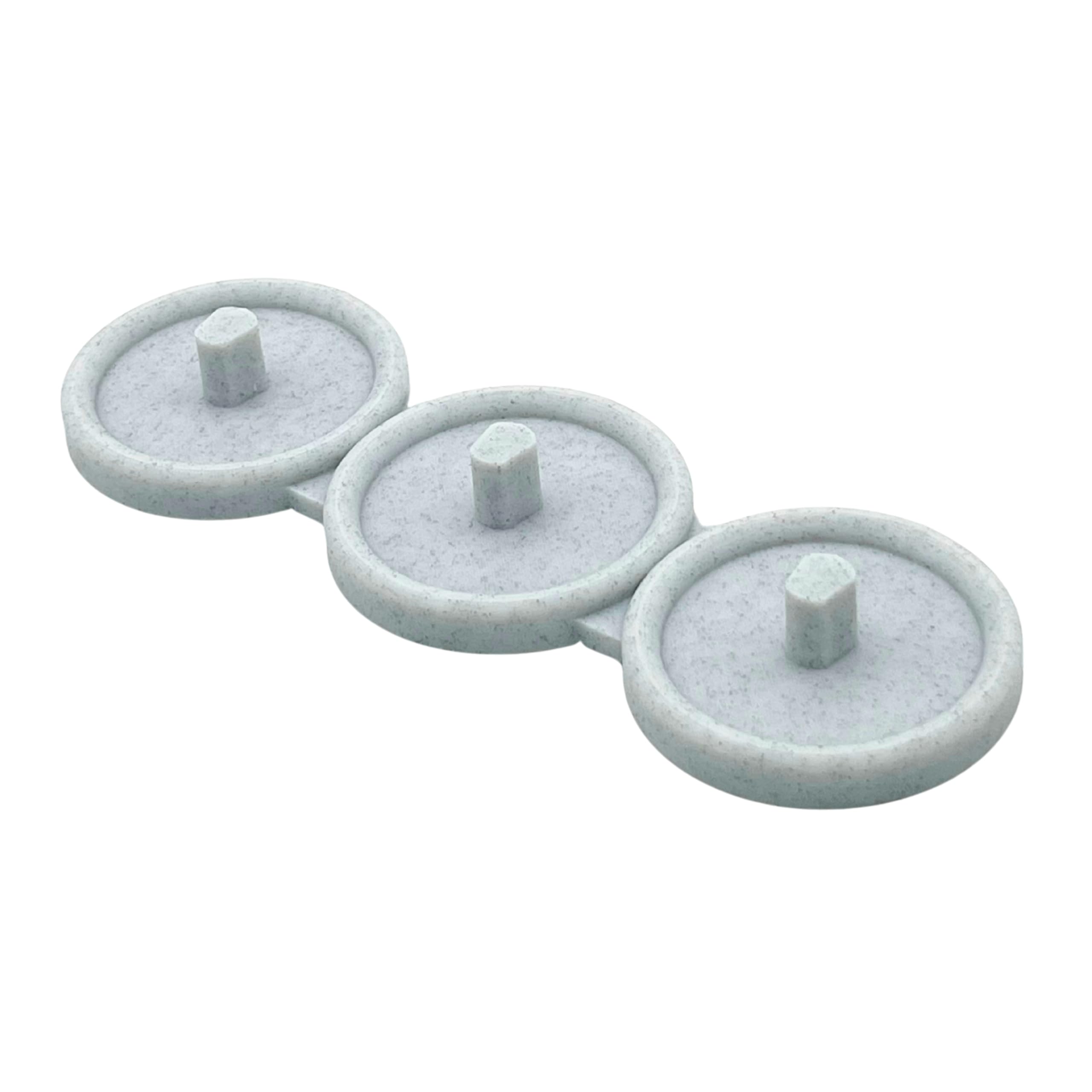 Xtrude Ltd Marble Oral Care Brand Electric Toothbrush Stand & Drip Tray (, Triple)