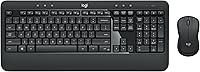 Logitech MK540 Advanced Wireless Keyboard Mouse Combo - 36-Month Battery, Spill-Resistant Keys, Unifying USB Receiver for PC Laptop
