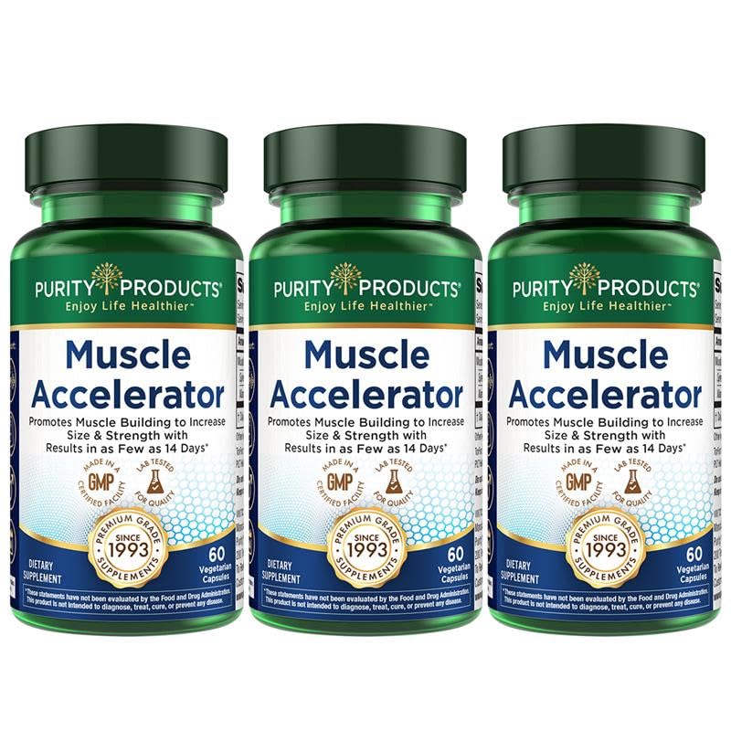 Purity Products Muscle Accelerator 650 mg Patented & Clinically Tested