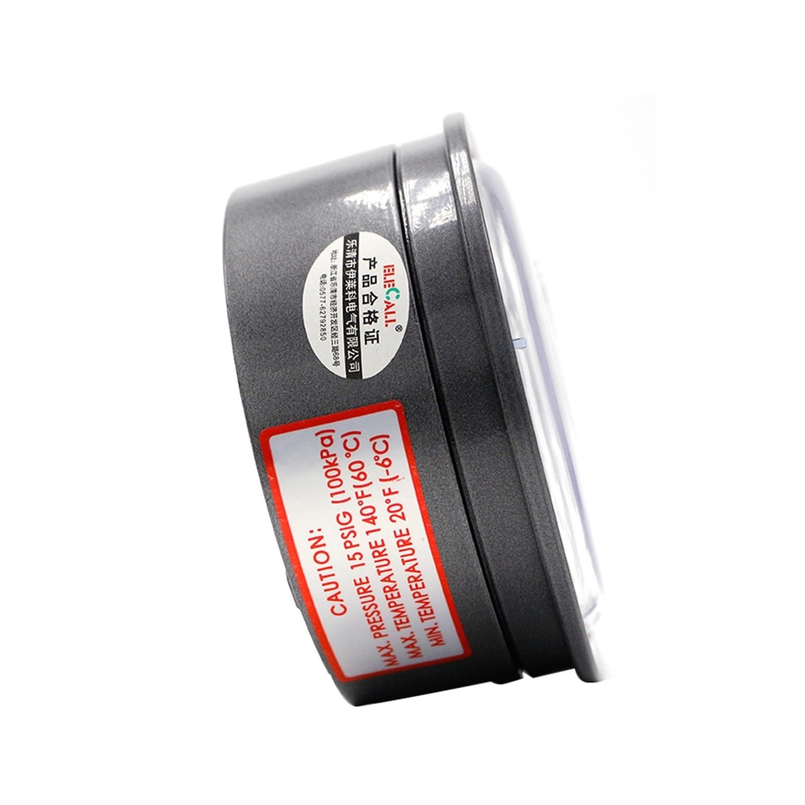 Manometro, TE2000 0-60PA misuratore di pressione differenziale Gauge Pannello neutro alto Tipo puntatore manometro strumenti(0-30PA)