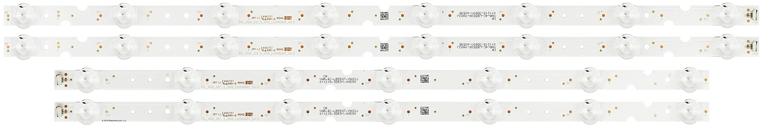 GIC55LB111/GIC55LB112 LED Backlight Strips (4) New