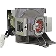 Jaspertronics  Original Lamp & Housing for The BenQ HT2050a Projector with Original Specification lifespan Bulb Inside