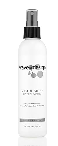 Design Essentials Wave por Design Mist Shine Spray de acabado seco Hidrata y agrega brillo 8 oz Design Essentials Wave por Design Mist Shine Spray de acabado seco Hidrata y agrega brillo 8 oz