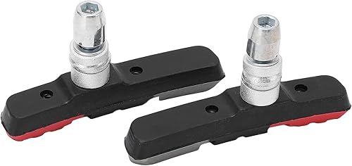 Miniatura 5 de Pastillas de frenos de bicicleta, todo tipo de clima, 2 piezas, bloques de freno universales para bicicleta de carretera para bicicleta de montaña