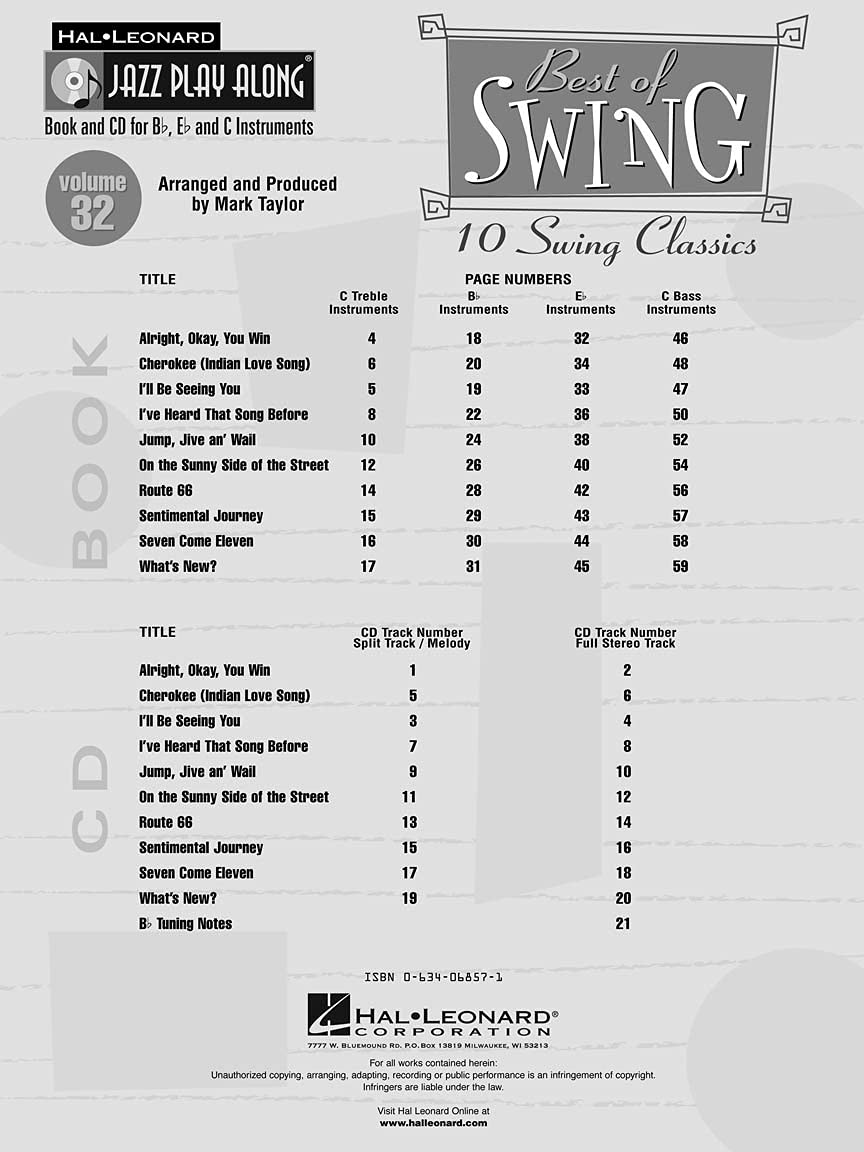 Best of Swing: 10 Swing Classics