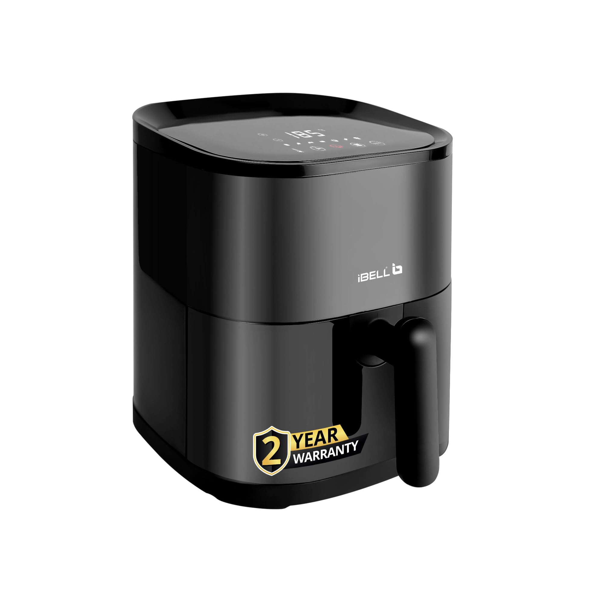 AEROFRY420DM Air Fryer 4.2 Litre - 1500W with Multiple Cooking Options, Dishwasher Safe, Non-stick Coating & Adjustable Temperature Control (Black)