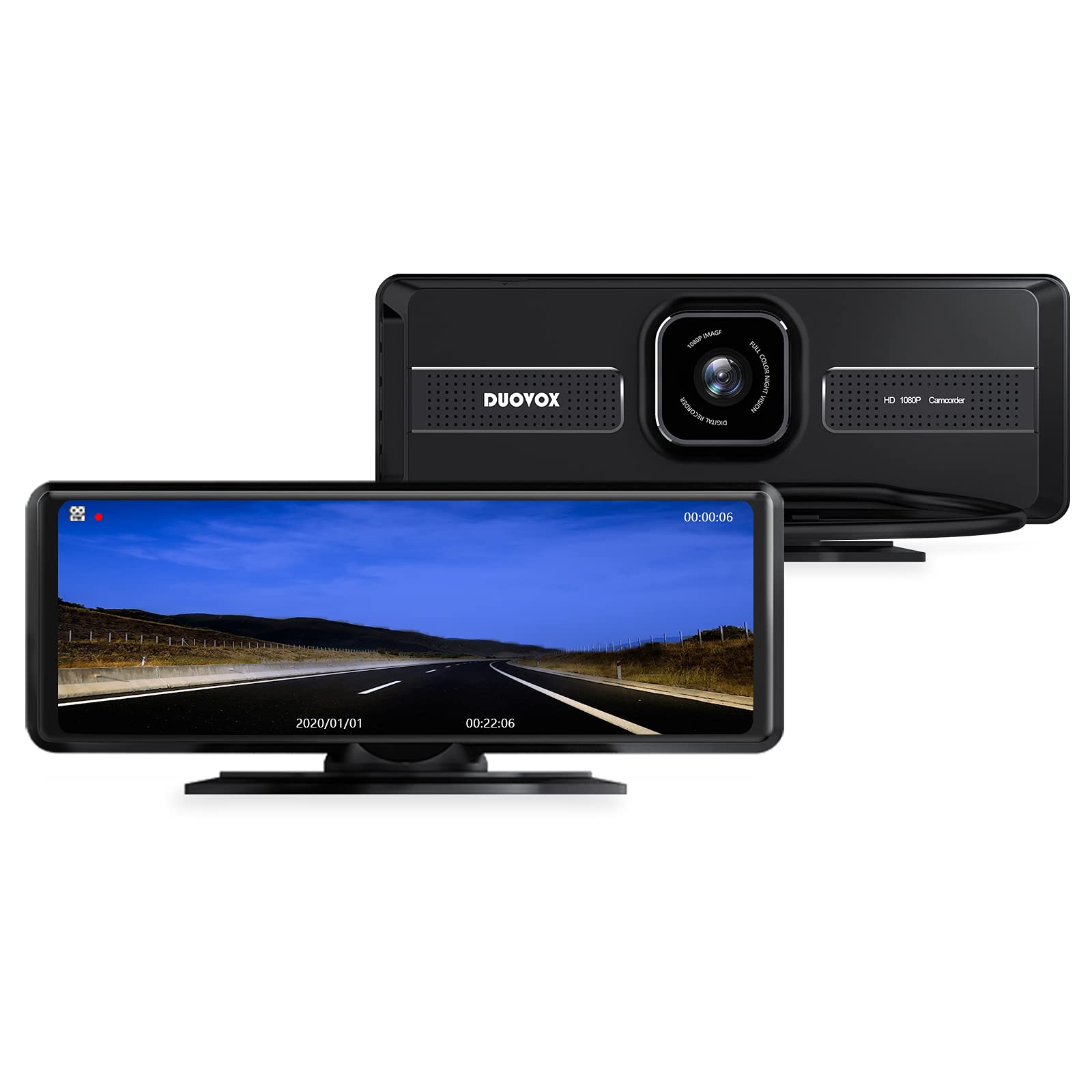 Amazon.com: DUOVOX Night Vision System with Dashcam,1080P
